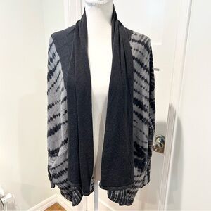 Ecru Open Cardigan